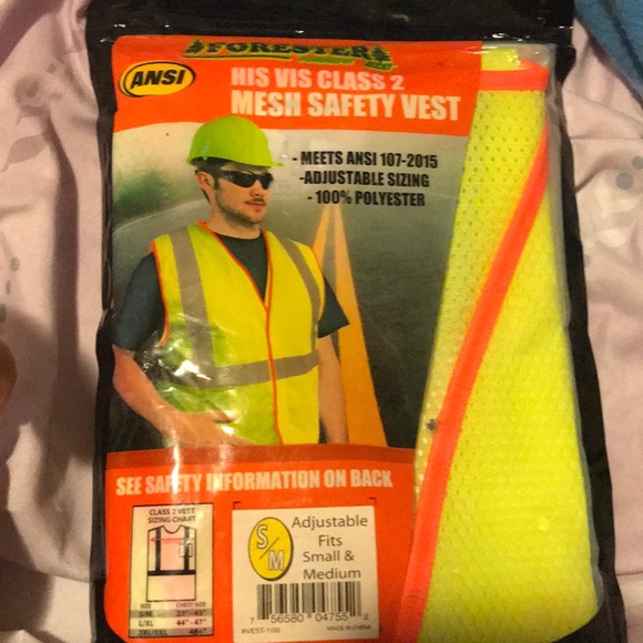 Mesh safety vest - Picture 3 of 4